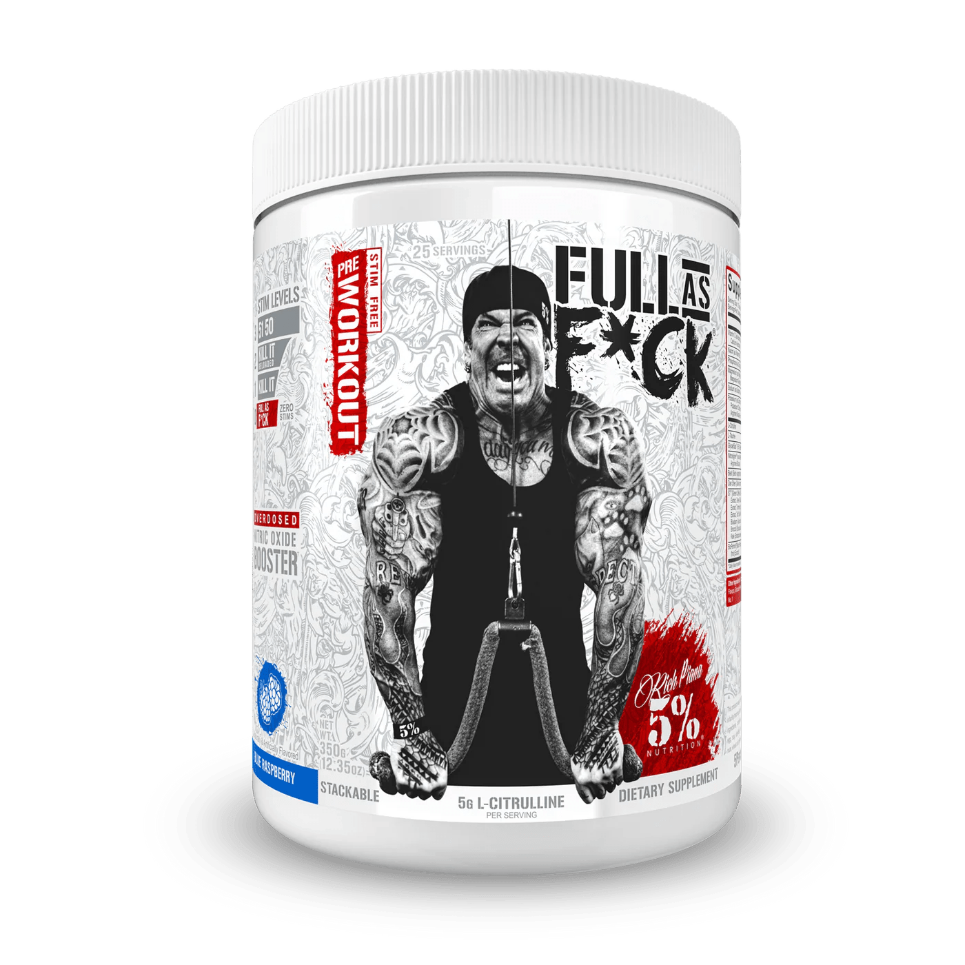 5% Nutrition FULL AS F*CK Legendary Series 372g image 2